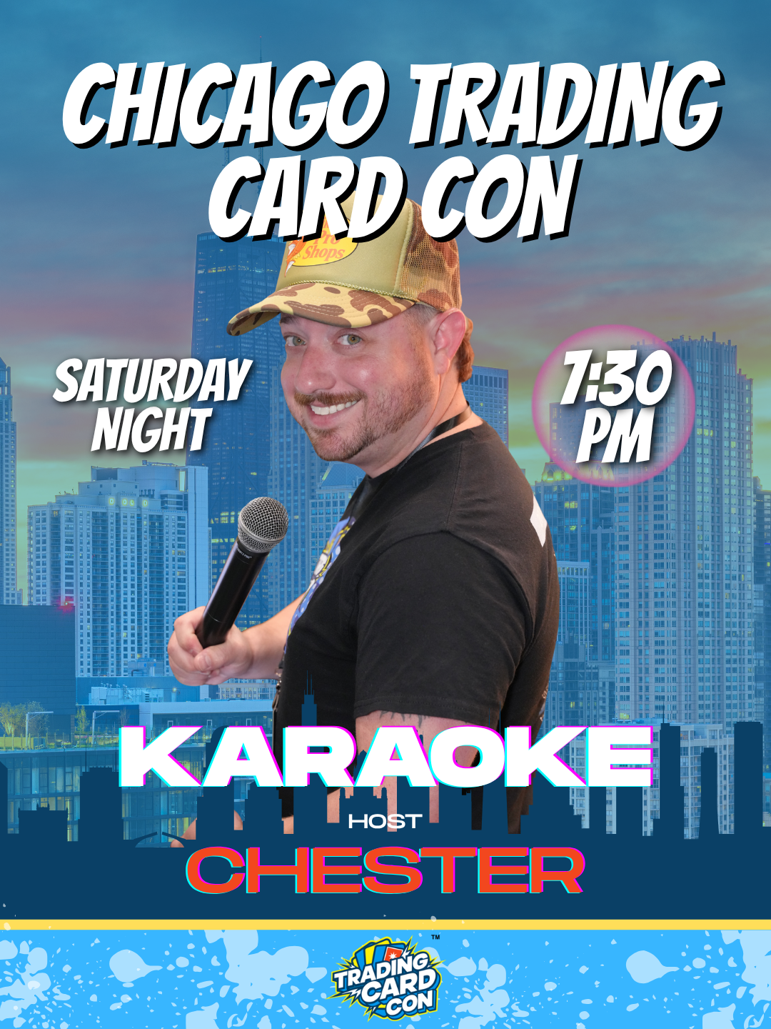 Karaoke with Chester!